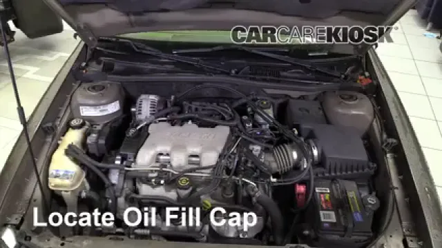 2002 Chevrolet Malibu LS 3.1L V6 Huile Ajouter de l'huile